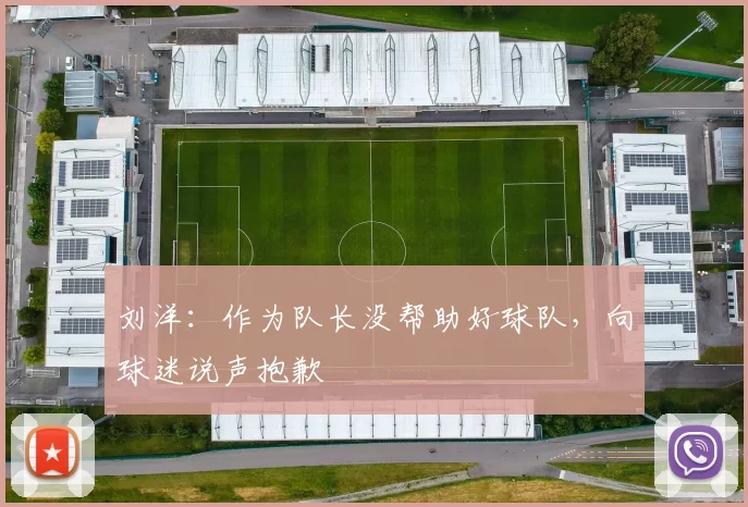 刘洋：作为队长没帮助好球队，向球迷说声抱歉